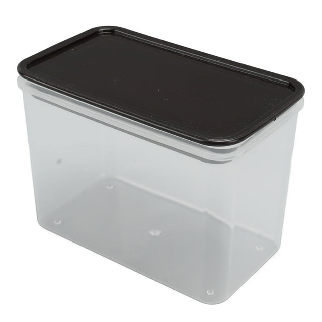 YUMILI Récipient De Stockage des Aliments Scellé Récipient D'organisation De Cuisine Empilable Transparent pour Grains De Café Noix Grain Riz(Small)