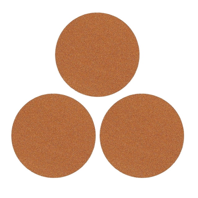 Cork Plant Mat with Chocolate Color for Plant Use Lightweight Durable 3pcs