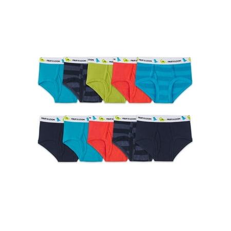 

Fruit of the Loom Toddler Boy EverSoft Briefs 10 Pack Sizes 2T-5T