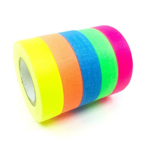 Spike Tape, 5-Pack, (1/2 In x 6 Yds) Multi-Color