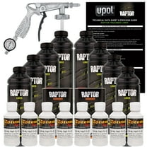 Raptor GM White Urethane Spray-On Truck Bed Liner Spray Gun, 8 Liters