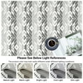 thumbnail image 6 of Hasoo 8' x 10' Rug for Living Room Modern Moroccan Easy-Cleaning Outdoor Rug for Patio, Black White, 6 of 6