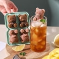 thumbnail image 1 of Coffee Ice Cubes Tray Ice Making Tools,Silicone Ice Molds Kitchen Ice Cubes Trays,Reusable Ice Trays,Ice Trays Cocktail Ice Cubes Molds for Summer Party(1PC), 1 of 6