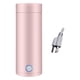 thumbnail image 3 of Hervidor eléctrico de 400 ml, calentador de agua, tetera pequeña, tetera, taza de agua eléctrica Rosa, 3 of 9