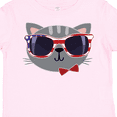 thumbnail image 4 of Inktastic 4th of July Girl Patriotic Cat Boys or Girls Toddler T-Shirt, 4 of 5