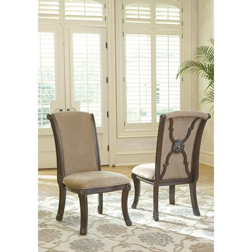 Ashley Valraven Brown Dining Room Side Chair Set of 2