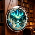 thumbnail image 4 of MMJ Acrylic Puzzle Suncatcher 83 Pieces 7.4in Glowing Haven DIY Window Hanging for Home Decor Gift, 4 of 7