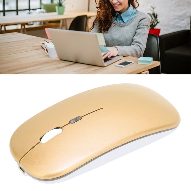 Souris LED Réglable DPI Chargement USB Silencieuse pour Ordinateur Portable