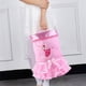thumbnail image 3 of Mochila con bolsa de baile rosa para niñas con vestido de tutú de ballet bordado, 3 of 8