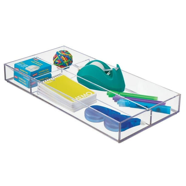 Bandeja organizadora para cajones de almacenamiento, colección Lumiere de mDesign
