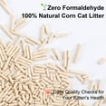 thumbnail image 3 of FUKUMARU Cat Litter, Natural Tofu Litter for Cats, Clumping, lightweight, 18lb, 3 of 7