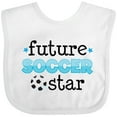 thumbnail image 3 of Inktastic Future Soccer Star Boys Baby Bib, 3 of 4