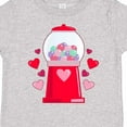thumbnail image 4 of Inktastic Valentine's Day Gum-ball Machine Boys or Girls Toddler T-Shirt, 4 of 5