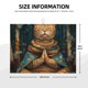 thumbnail image 2 of Balery Surreal Meditating Cat Alfombrilla de Secado para Cocina, 18x24 Pulgadas, Súper Absorbente para Platos y Encimeras, 2 of 7