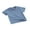 Blue, variant on Baby Toddler Boy Solid Color T shirt 6 12 18 24 Months 2T 3T 4T Short Sleeve Crew Neck Summer Tops Clothes for Casual Daily