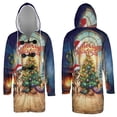 thumbnail image 3 of Merry Christmas German Shepherd Santa Hat Xmas Tree Winter Holiday All Over Print 3D Hooded Duffle Toggle Coat Alsatian Dog Lover Gifts - 01013, 3 of 6