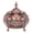 Purple Bronze, variant on BOKYAN Zinc Alloy Incense Burner Holder with Lid, Antique Tin Color, 4.3 x 3.9 inches / 11 x 9.8 cm