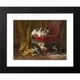 thumbnail image 2 of Henriëtte Ronner-Knip 14x11 Black Modern Framed Museum Art Print Titled - Mother's Pride, 2 of 5