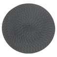 thumbnail image 2 of Oleegame Ensemble de 2 Napperons en Lin et Coton, Tapis d'Isolation Thermique, Napperons Ménagers, Tasses à Thé Résistantes à la Chaleur, Assiettes Rondes et Bols Gris, 2 of 9
