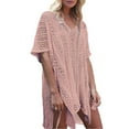 thumbnail image 2 of Cogild Swimsuit Cover Up for Women Crochet Sleeveless Tunic V Neck Bikini Beachwear Sheer Bathing Suit Coverups, 2 of 5