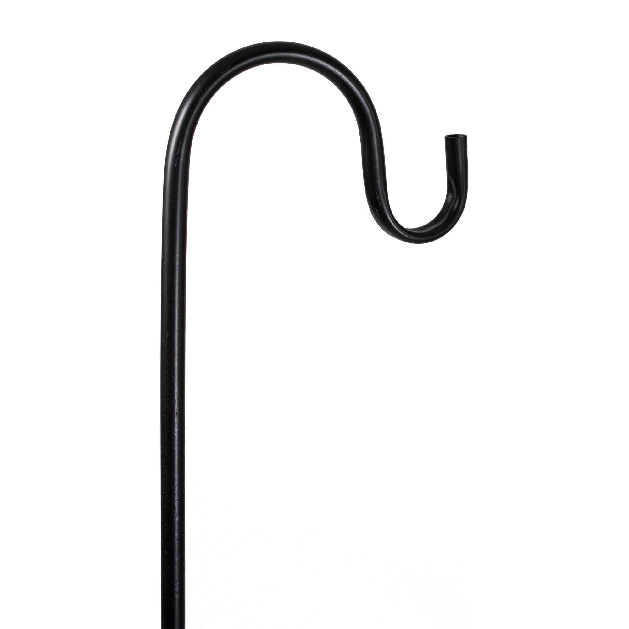 Northlight Portable Freestanding Glass Bird Bath Basin with Black Collapsible Metal Stand, Floral and Garden Style