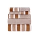 thumbnail image 1 of Toallas para Lavar la Cara Set de Rayas Anchas de Terciopelo de Cara 4 Toallas 2 Toallas de Baño 2 Paños de Lavado Toallas de Baño Súper Absorbentes, 1 of 8