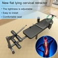 thumbnail image 7 of Fitness Full Body Traction Bed, Massage Cervical & Lumbar Traction Table, Portable Spine Stretcher Bed for Home, 7 of 7