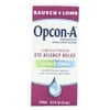 Bausch & Lomb Opcon Allergy Relief Eye Drop Redness Reliever, 0.5oz, 6-Pack