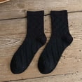 thumbnail image 5 of Otoño e invierno retro College Wind Girl Socks tubo medio calcetines largos (3 pares), 5 of 5
