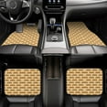 thumbnail image 6 of Salouo Submarine Sub Sandwich for Car Floor Mat Set of 4–Car Carpet Mats - Car Mats with Anti-Slip Backing & Driver Heel Pad Universal Fit for Cars, Trucks, SUVs, and Vans, 6 of 6