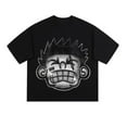 thumbnail image 5 of Men's Cropped T-Shirt Fashion Graphic Tees Streetwear Casual Summer Tops, 5 of 6