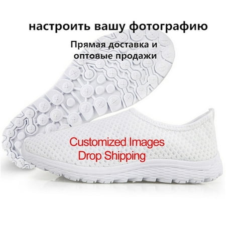 

Veterinary Pattern Casual Women s Sneakers Light Slip-on Footwear Teen Breathable Mesh Flats Zapatos de Mujer