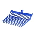 thumbnail image 2 of Repuesto de cabezal de horquilla para estiércol, herramienta de jardinería resistente con púas en ángulo, rastrillo para estiércol de caballo para Azul, 2 of 9