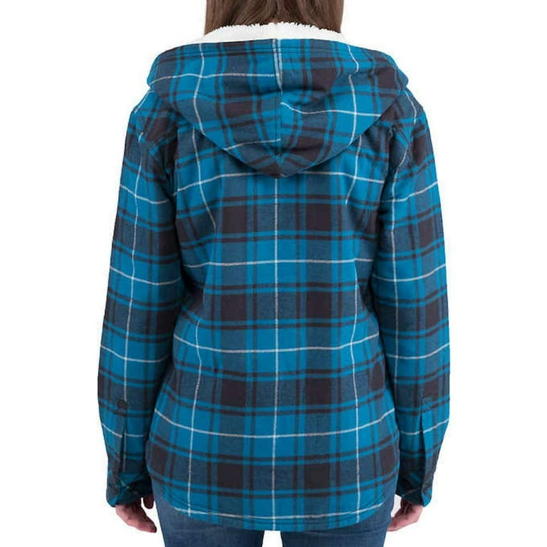 Boston traders flannel hoodie on sale