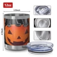 thumbnail image 3 of 12oz Tumblers Halloween Black Cats and Pumpkins Pattern Vacuum Insulated Stainless Steel Travel Tumbler Cups Mug with Lid and Straw for Beer,Coffee,Beverages with Cleaning Brush for Cold & Hot Drinks, 3 of 5