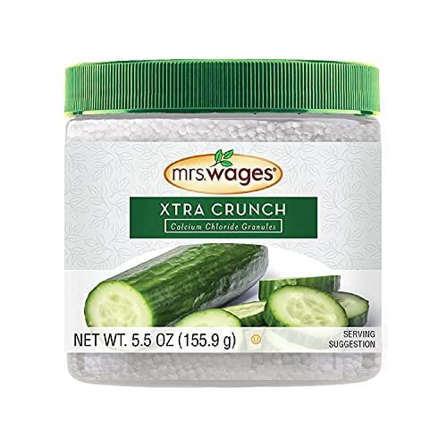 Mrs. Wages Xtra Crunch Crispy Dill Pickle Mix, Regular Pack, Spice Level Mild, 5.5 oz Jar, 2 pack