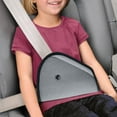 thumbnail image 2 of Child Seat Belt Adjuster Set of 2, Child Seat Belt Seat Covers - (Red & Grey), 2 of 5