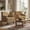 Brown, variant on AFO Upholstered Accent Chair with Thick Cushion, High Back Armchair for Living Room