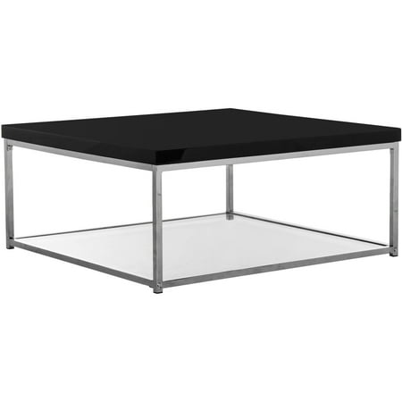 safavieh malone chrome high gloss coffee table, multiple colors safavieh malone chrome high gloss coffee table, multiple colors