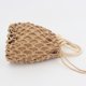thumbnail image 3 of Zhuge Bolso de hombro tejido para mujer, bolso de mano tejido, bolso de mano tejido elegante para playa de verano, bolsos de hombro de 4,72 x 4,72 x 7,08 pulgadas (caqui), 3 of 4