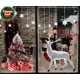 thumbnail image 1 of Decoración navide?a Diy Ventana Pegatinas de Navidad Reno reutilizable árbol de Navidad Etiqueta de la pared Vinilo de vidrio de Navidad Murales removibles Puerta decorada LingWen 1327533337892, 1 of 1