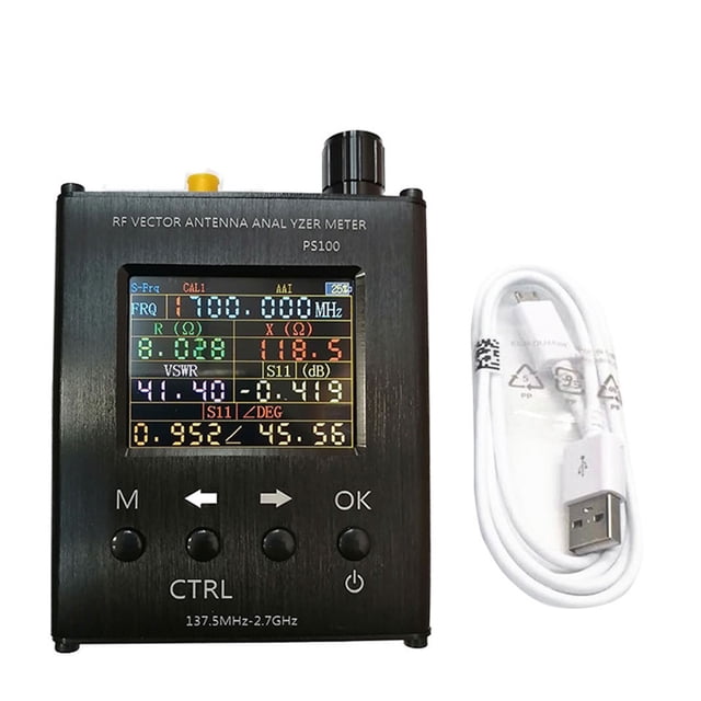 N1201SA (PS100) Analyseur d'Antenne et Instrument de Mesure Onde Debout Testeur de Talents 137.5M-2.7G, Multiples Fonctions