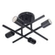 thumbnail image 5 of Lámpara de Techo Moderna Lámparas Colgantes de Montaje Semiempotrado 4 Luces Lámpara de Techo Rústica Sputnik para Cocina Dormitorio Sala de Estar Baño Pasillo ANGGREK Otros, 5 of 8
