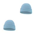 thumbnail image 4 of Gorro de a prueba de frío Sonducket gorro de lana transpirable para deportes al aire libre cian 2piezas, 4 of 5