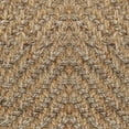 thumbnail image 4 of Lenn 8 x 10 Handspun Area Rug, Herringbone Woven Pattern, Brown, Gray Jute, 4 of 5