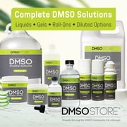 DMSO 1 Gallon Plastic Bottle, Pure Pharma Grade 99.995%, Non-Diluted Liquid Dimethyl Sulfoxide