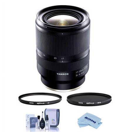 UPC: 0192223125681 | 17-28mm f/2.8 Di III RXD Lens for Sony E  Bundle with Hoya NXT Plus 67mm UV+CPL Filter Kit  Cleaning Kit