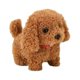 thumbnail image 1 of Juguete Electrónico de Peluche Que Camina y Ladra, Interactivo, para Cachorros, Niños Pequeños, Pelo Dorado (Color Oscuro), 1 of 7