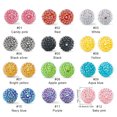 thumbnail image 4 of Sunrony 10/20 piezas 14/16/20MM resina Bayberry bola diamantes de imitación acrílico cuentas para dijes de joyería para hacer pulseras cuentas de joyería, 4 of 5