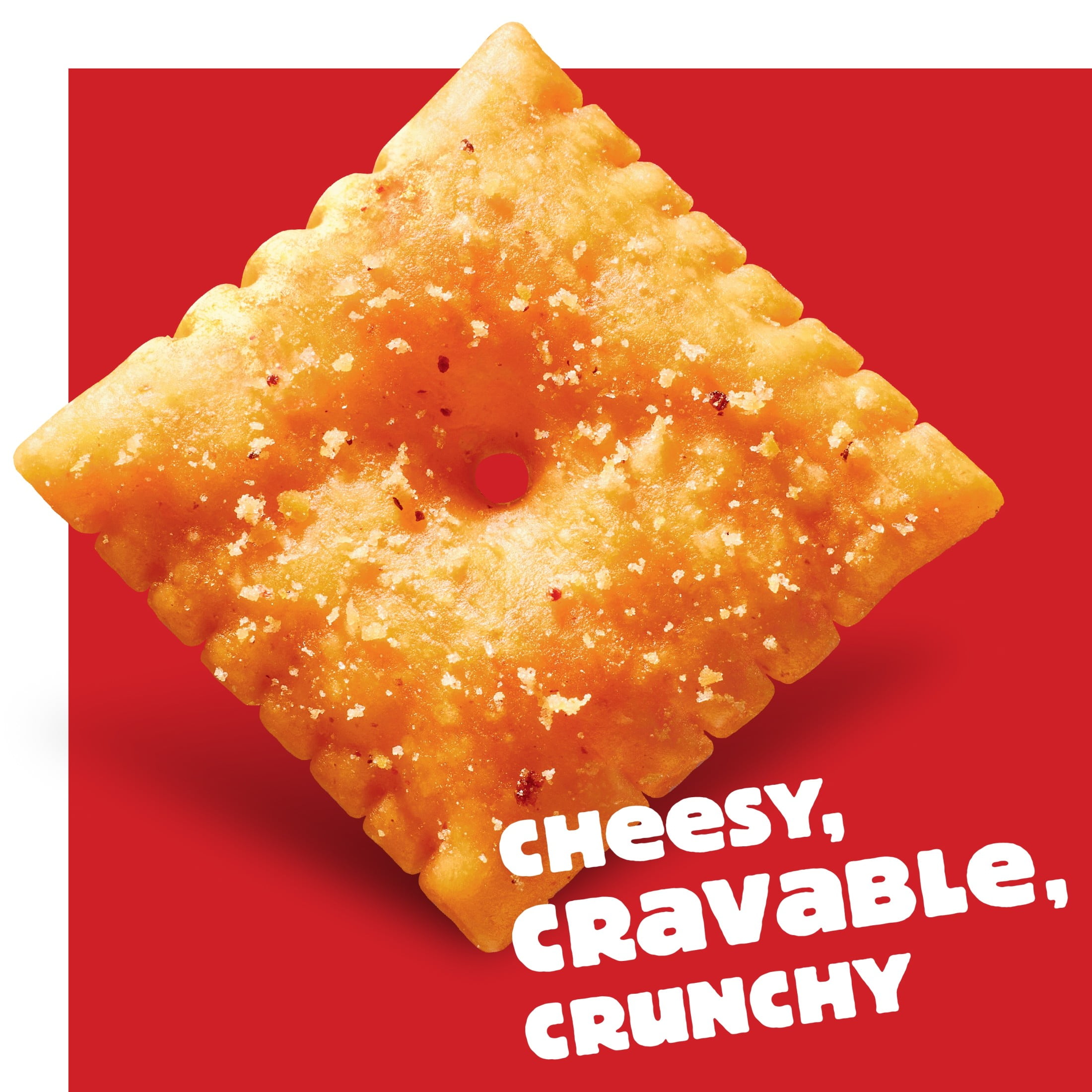 Cheez-It Wendy's Baconator Baked Snack Crackers, Lunch Snacks, 12.4 oz